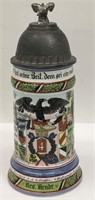 German Regimental Lithopane Stein, 1913