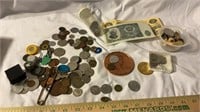 Assorted Coins, Currency