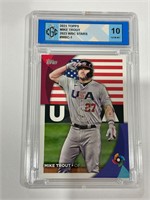 2023 Mike Trout EGC 10 Graded Card