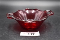 Ruby Red Candy Dish