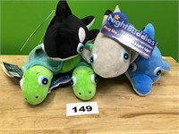 NightBuddies Light Up Plushies lot of 5