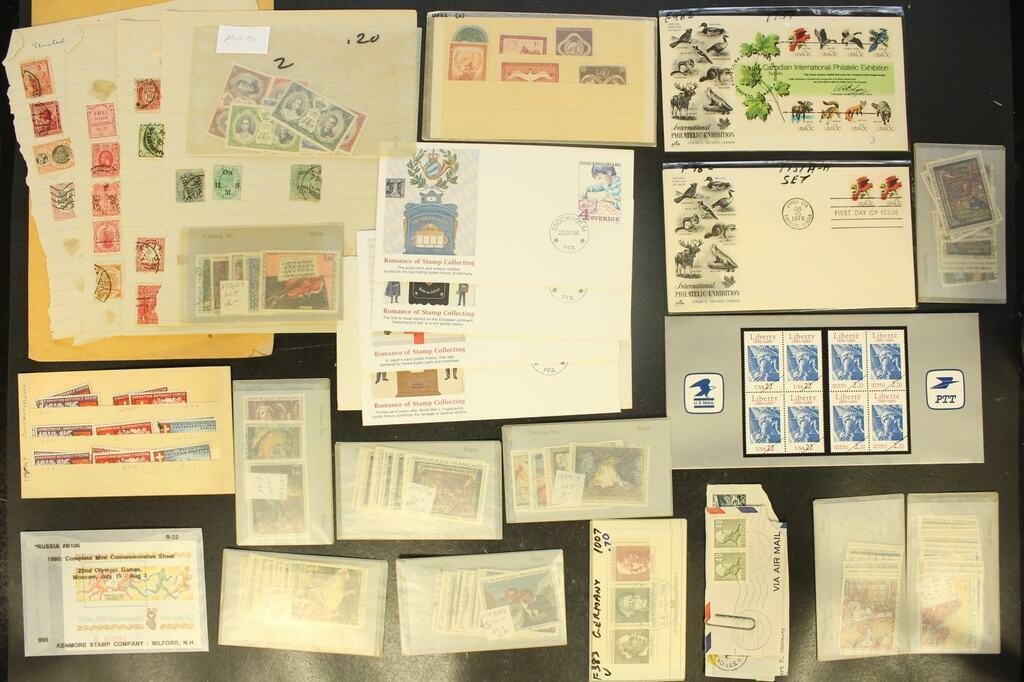 Worldwide Stamps & Covers interesting accumulation