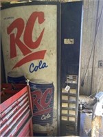 RC Cola Pop Machine / Coin Op – does work