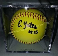 Autographed VT Softball - #15 - Emma Yates