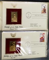 USA 700 GOLD REPLICA FIRST DAY COVERS USED FINE-VF