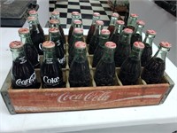 Coca Cola Crate with Coca Cola Bottles FULL