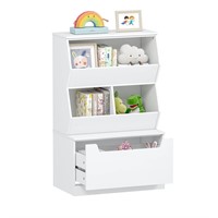 UTEX Kids Toy Storage Organizer, Bookshelf for Kid