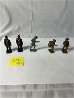 Vintage Assorted Military Men Kid's Toys