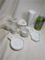 Imperial, Fenton, Etc.,  Milk Glass