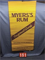Myers Rum Banner 70" L x 34" W