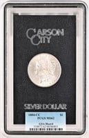 1884 CC Morgan Silver Dollar PCGS MS62