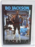 Bo Jackson Black and Blue promo card2007
