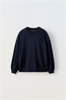 sweater, navy blue