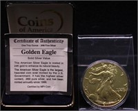 GOLDEN EAGLE W BOX PAPERS