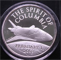 PROOF 1 OZ .999 SILVER ROUND