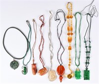 A Group of 9 Pendants