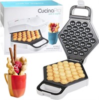 USED-Electric Non-Stick Bubble Waffle Maker