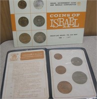 Coins of Israel & Britain's First Decimal Coins