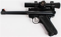 Gun Ruger Mark II in 22 LR Semi Auto Pistol