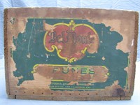 Vintage Wooden Del Monte Advertising Crate