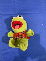 1987 Vintage Baby Kermit Plush Toy