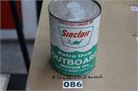 Sinclair Outboard Motor Oil - Full