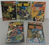Five DC comics