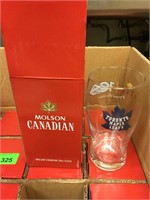 New Molson Canadian 100 Years Of NHL Pint Glass
