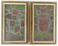 (2) Stained Glass / Leaded Glass Windows