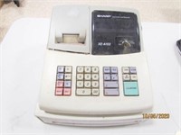 Sharp XE-A102 cash register.