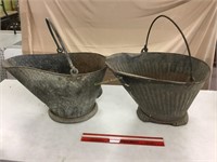 Pair of coal buckets