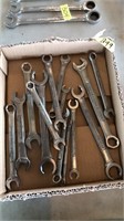 FLAT OF METRIC CRAFTSMAN WRENCHES