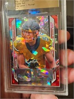 Trey Lance crystal red proof 1/1 rc