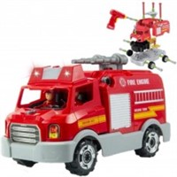 Take Apart Rescume Team Fire Engine Playset