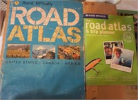 2 Rand McNally road atlases for one money
