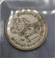 1967 Mexico Silver One Peso