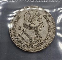 1962 Mexico Silver One Peso