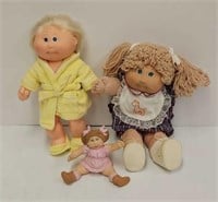 (2) Coleco Cabbage Patch Dolls w/Clothing