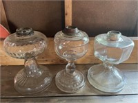 3 Oil Lamps