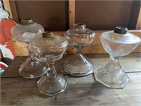 4 Oil Lamps