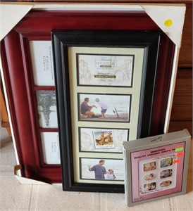 3 Picture Frames - Mostly New