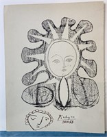 Original Picasso Lithograph From Artist Book