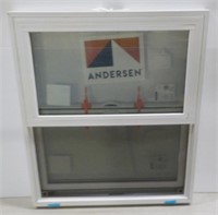 New Andersen double hung window.