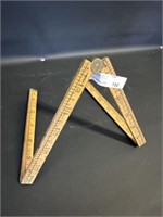 Vtg. folding 2 ft measure