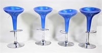 LOT OF FOUR CONTEMPORARY BARSTOOLS