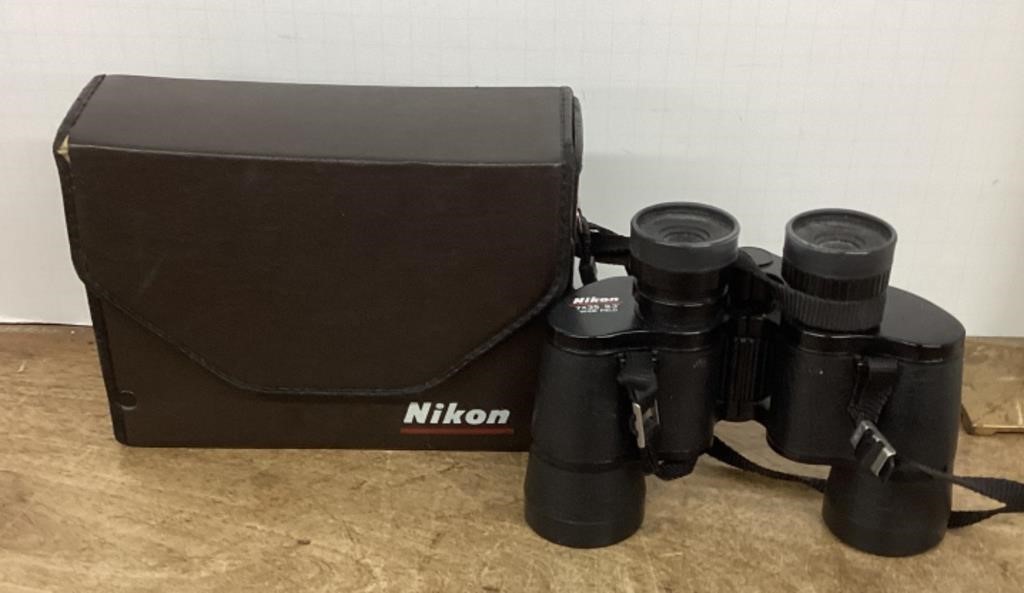 Nikon 7x35 binoculars with case