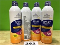 Sport Sunscreen Spray SPF 50 lot of 4