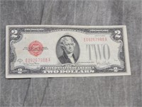 VERY NICE 1928 $2 US NOTE