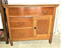 Antique Chest of Drawers with Cabinet