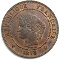 1878 2 Centimes France